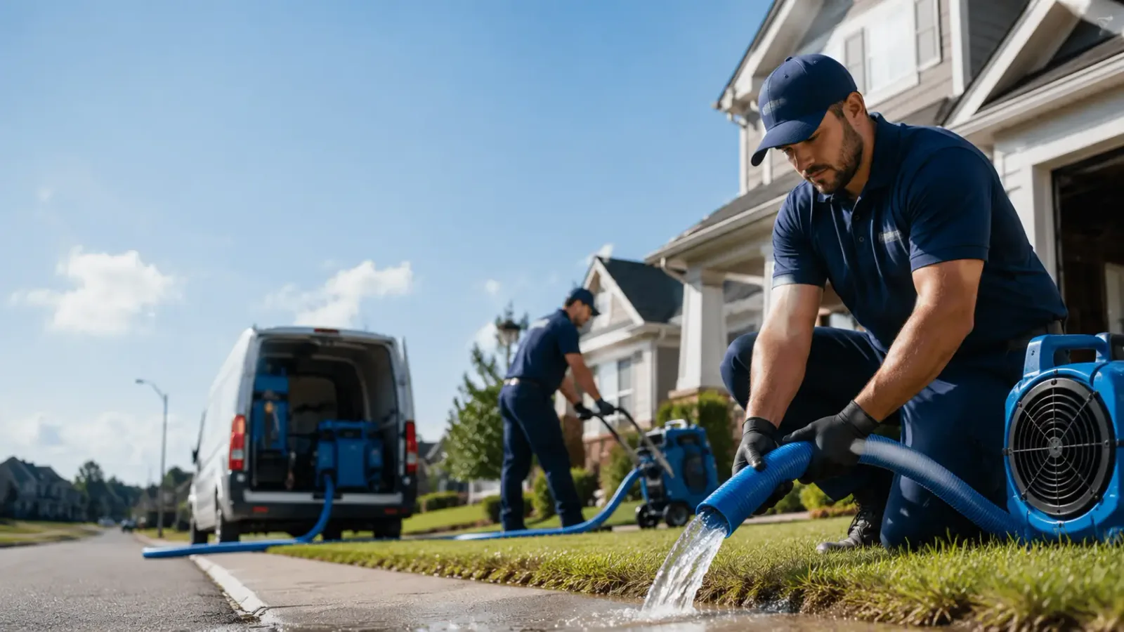 Flood Damage Restoration in Josephine, PA